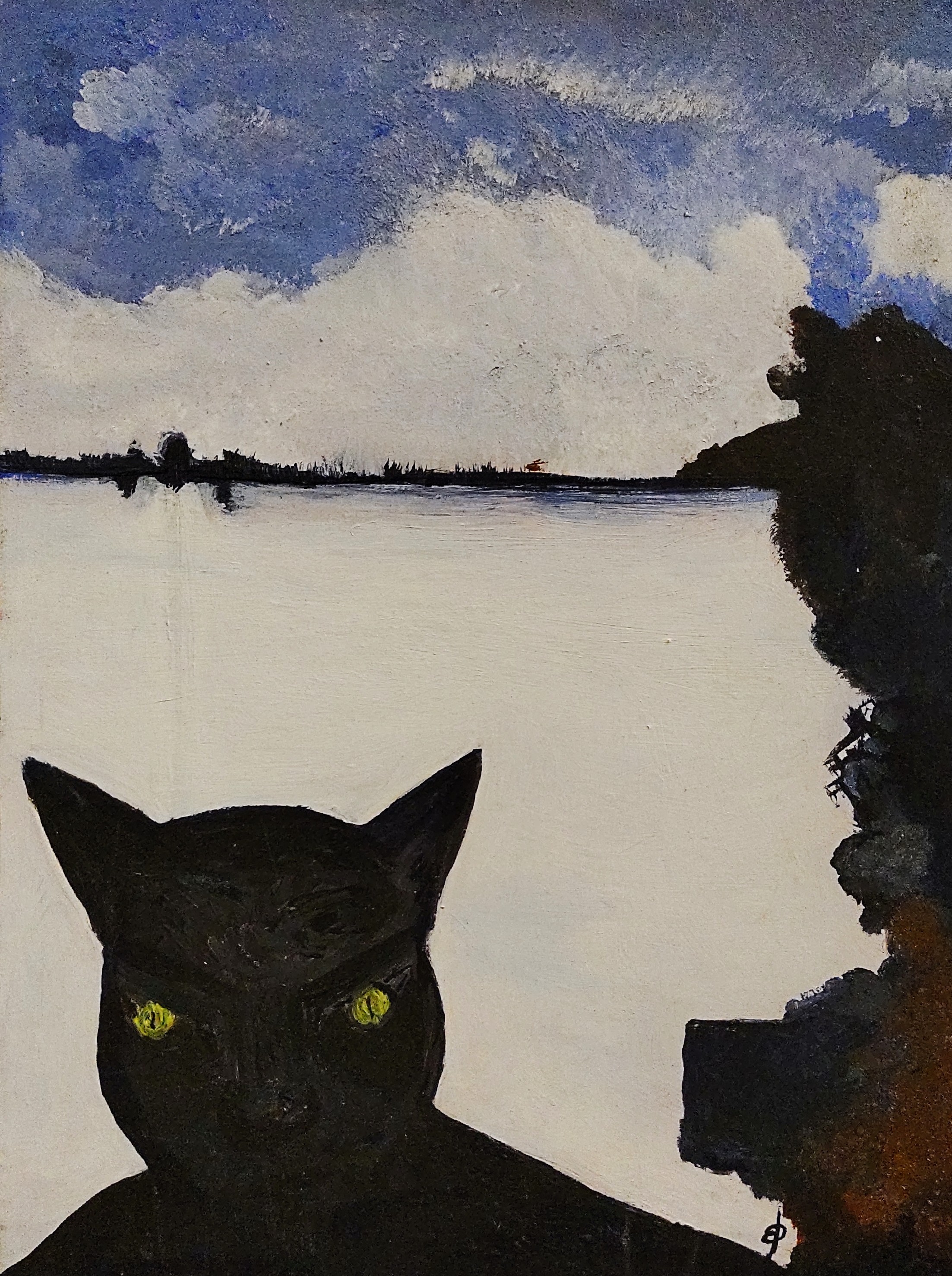 30 x 40cm, acrilico